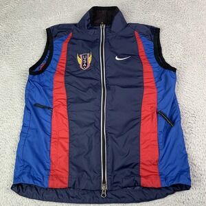 Vintage Nike Vest Womens Size XSmall USA Olympics Multicolored Windbreaker